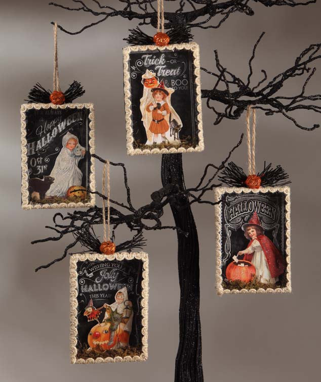Halloween Shadowbox Ornaments