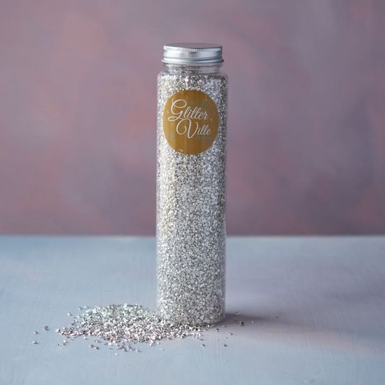 Chunky Silver Glitter