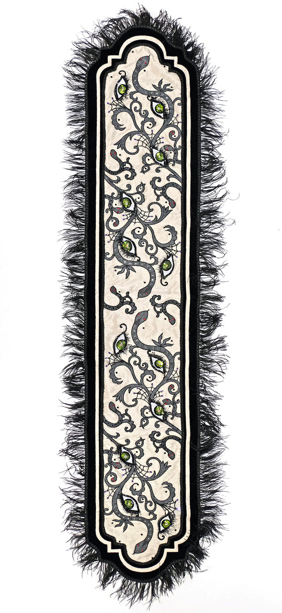 Katherine's Collection I'm Watching You Table Runner