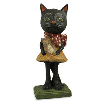 Kitty Cat with Owl