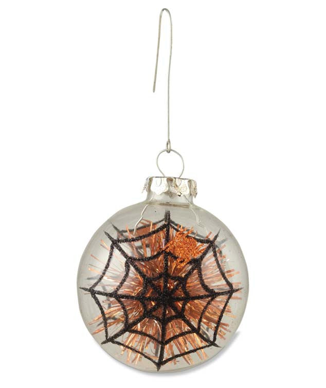 Tinsel Inside Ornament - Set of 2