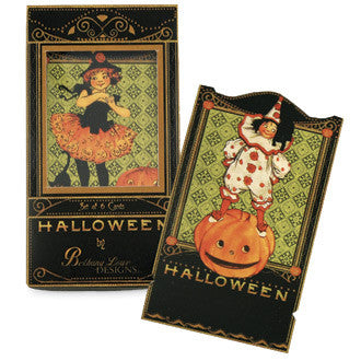 Boy and Girl Halloween Cards