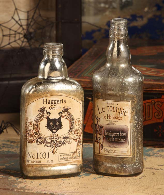 Halloween Bottles Medium