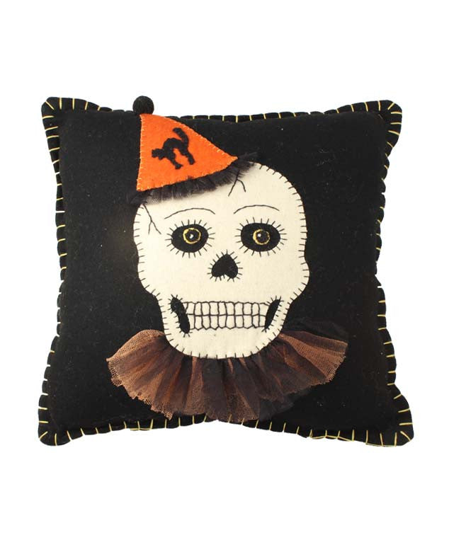 Party Skeleton Pillow