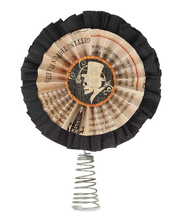 Rosette Silhouette Tree Topper