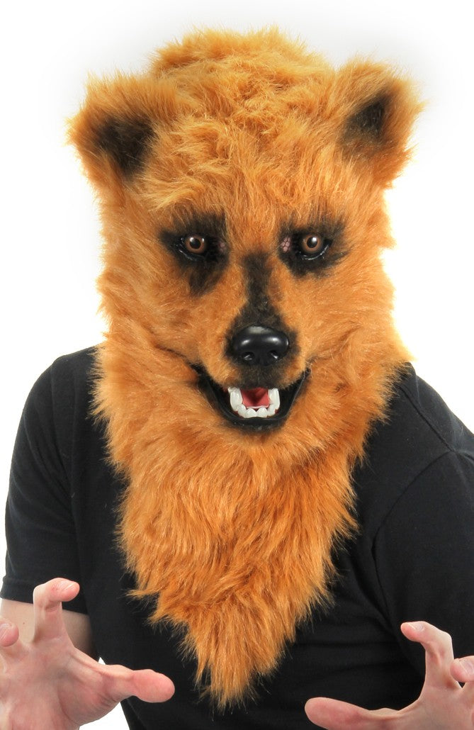 Brown Bear Mouth Mover Mask