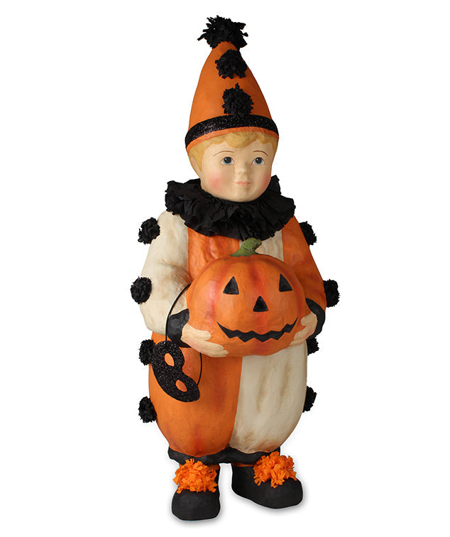 Halloween Clown Child - Large Paper Mache