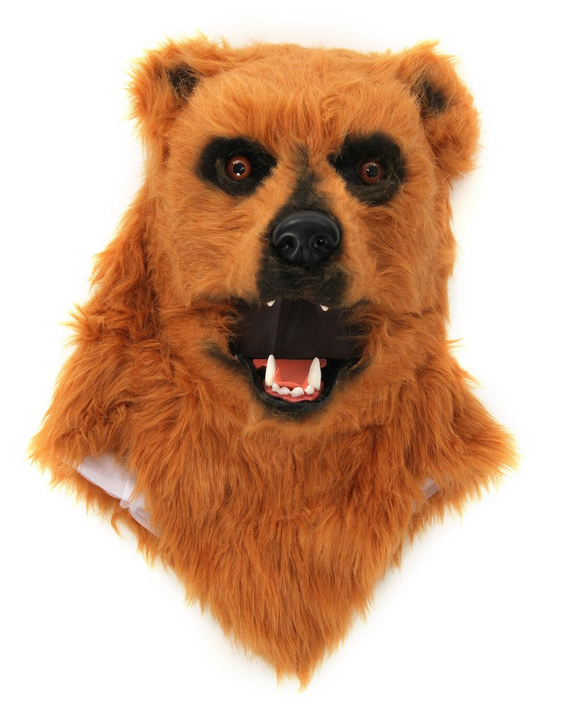 Brown Bear Mouth Mover Mask