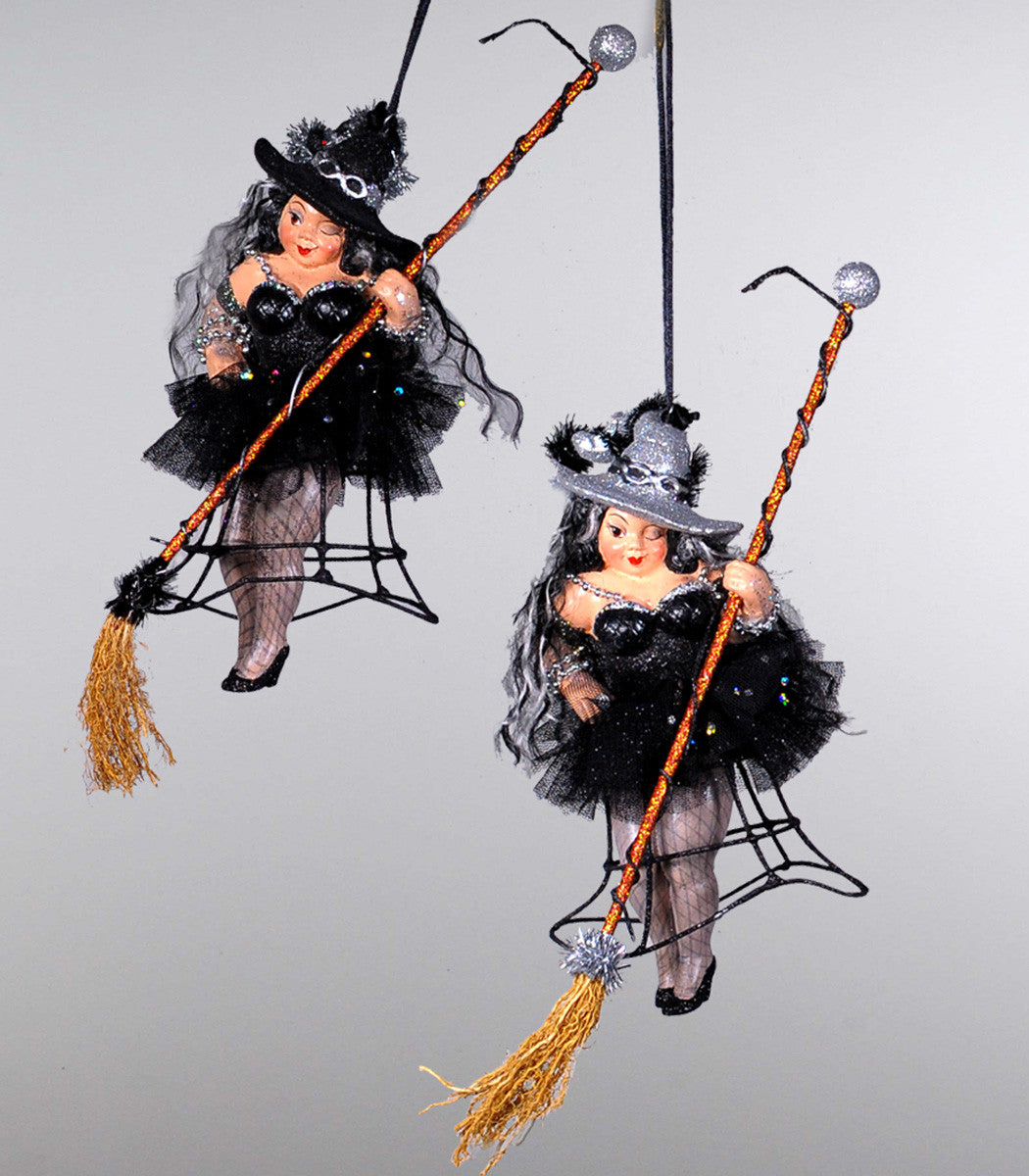 Cage Witch Dangle Ornaments