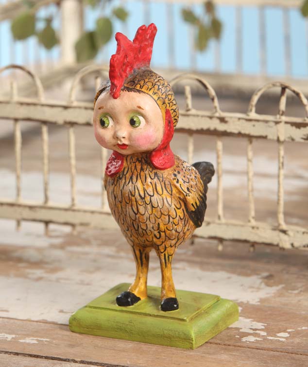 Rooster Boy Figurine