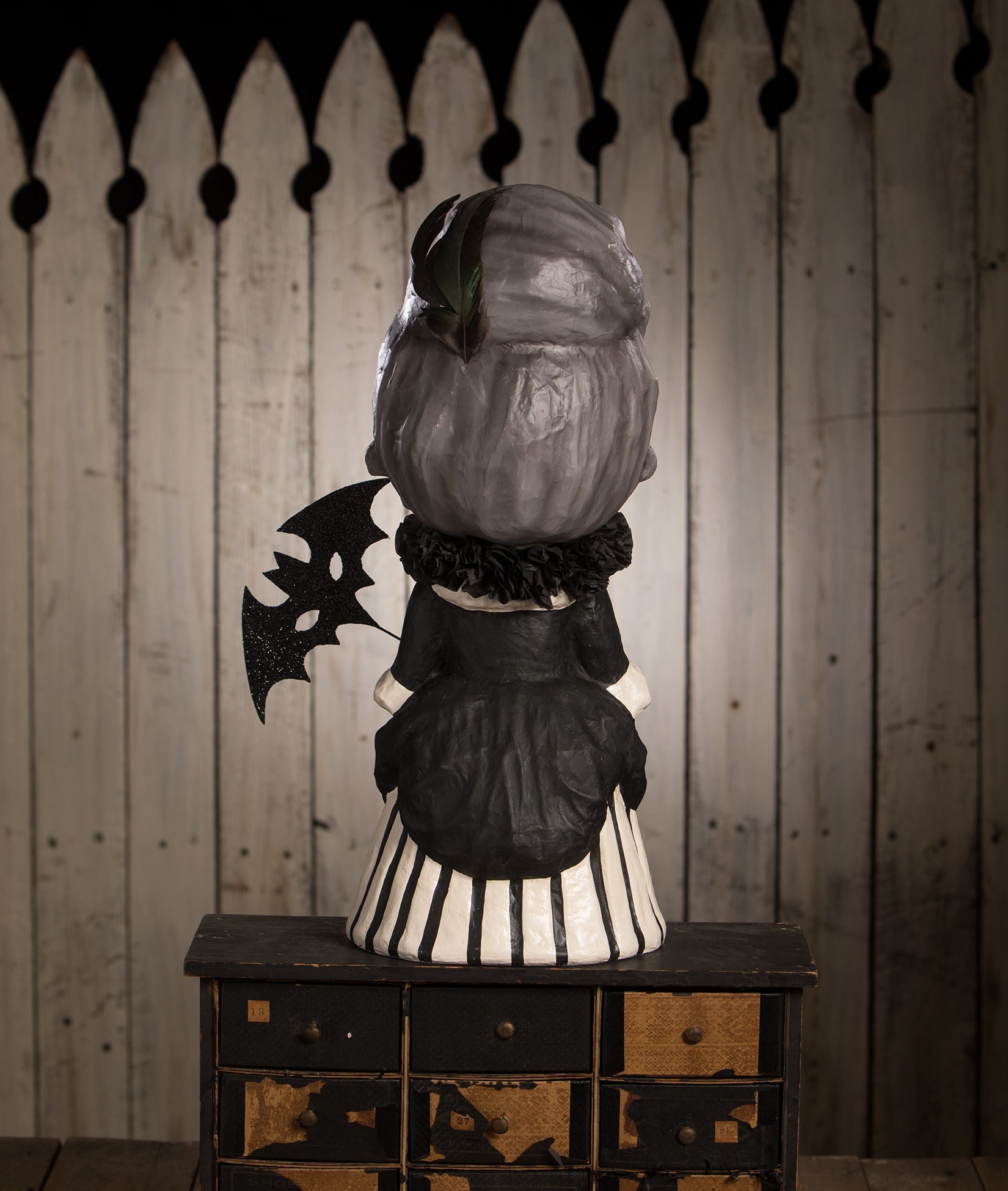 "Devine Desiree Skelly, Large Paper Mache"