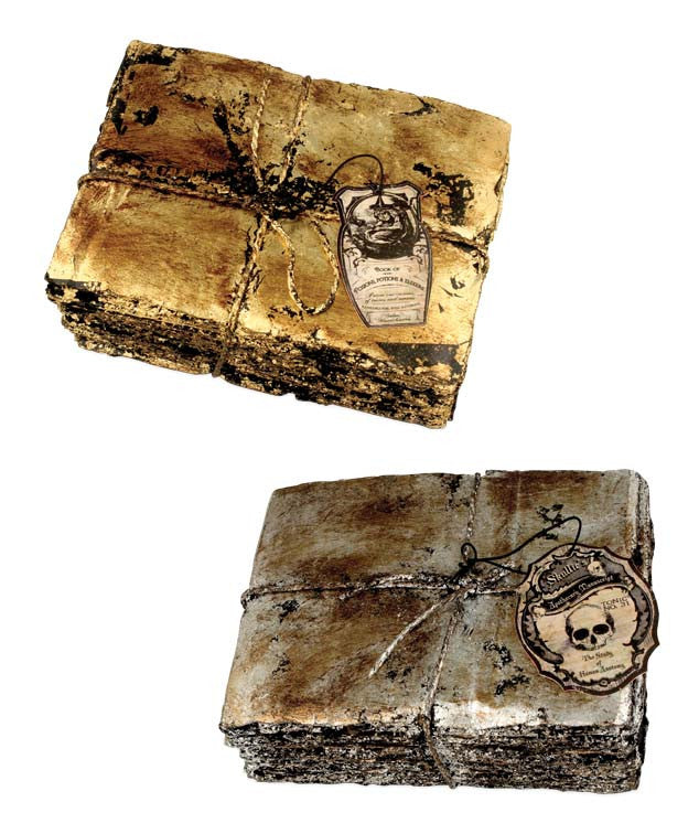 Gold & Silver Apothecary Potion Book Props