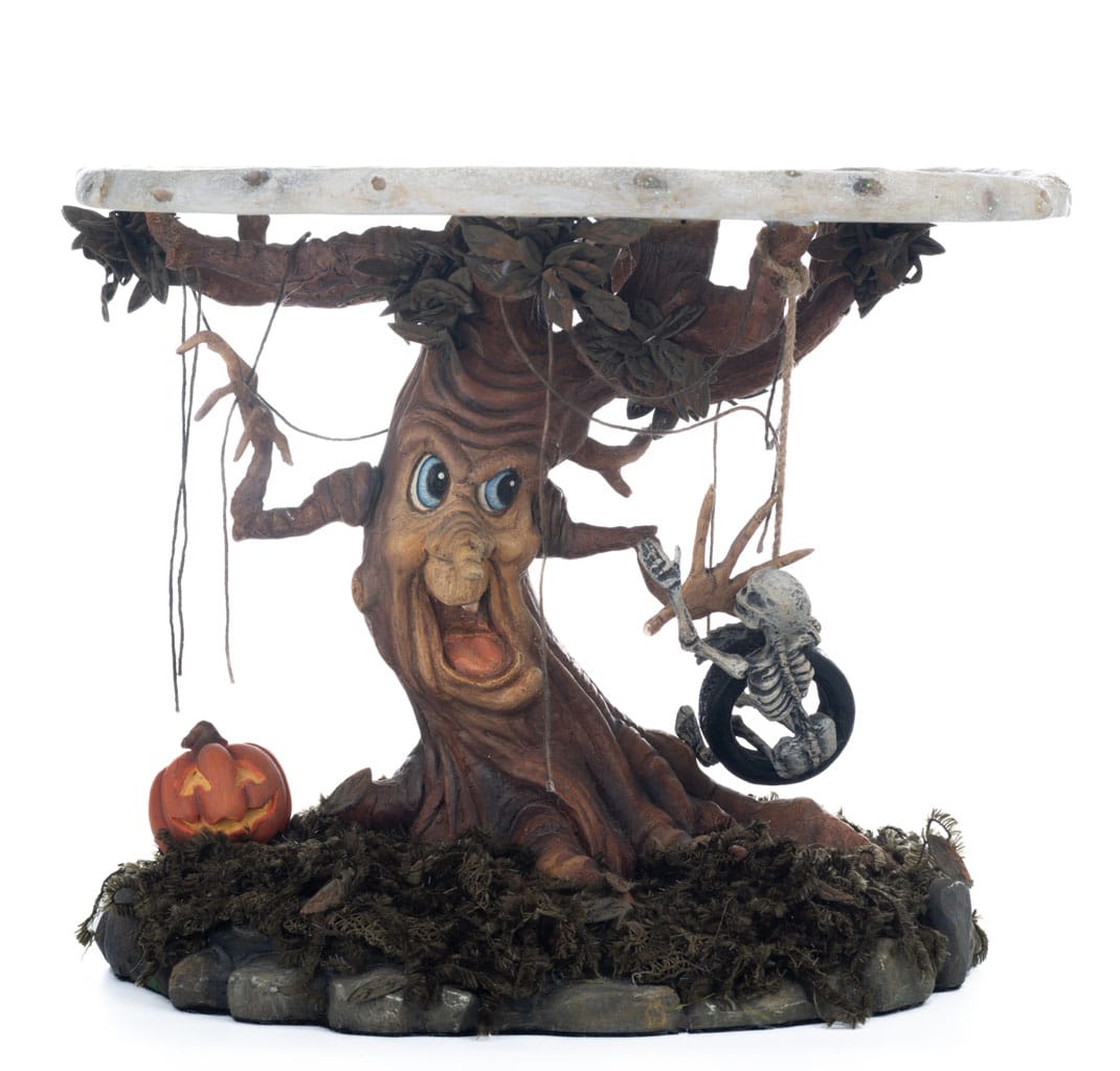 Halloween Hollow Haunted Tree Cake Stand