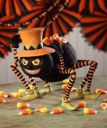 Halloween Spider with Top Hat