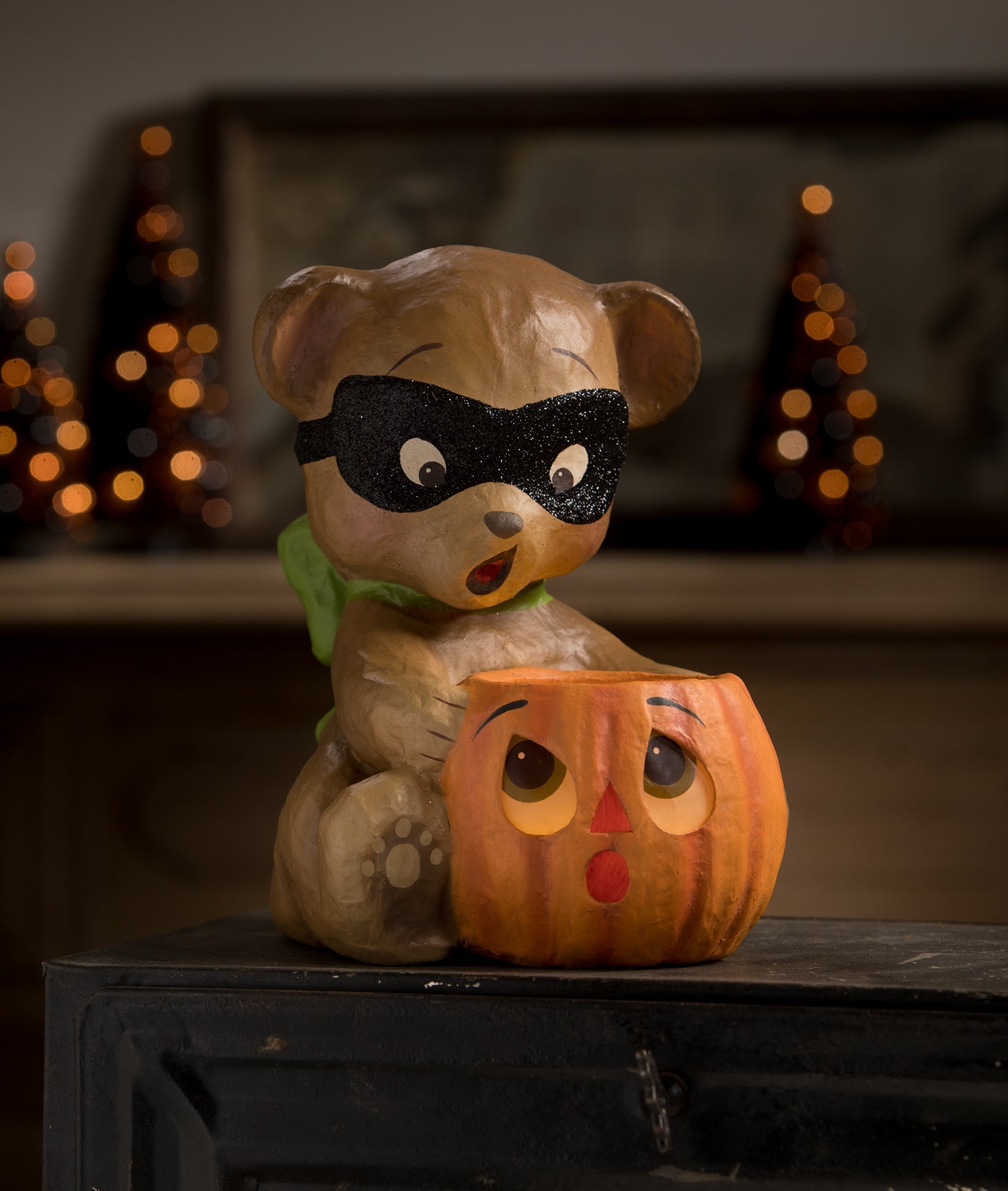 Halloween Surprise Bear with Pumpkin