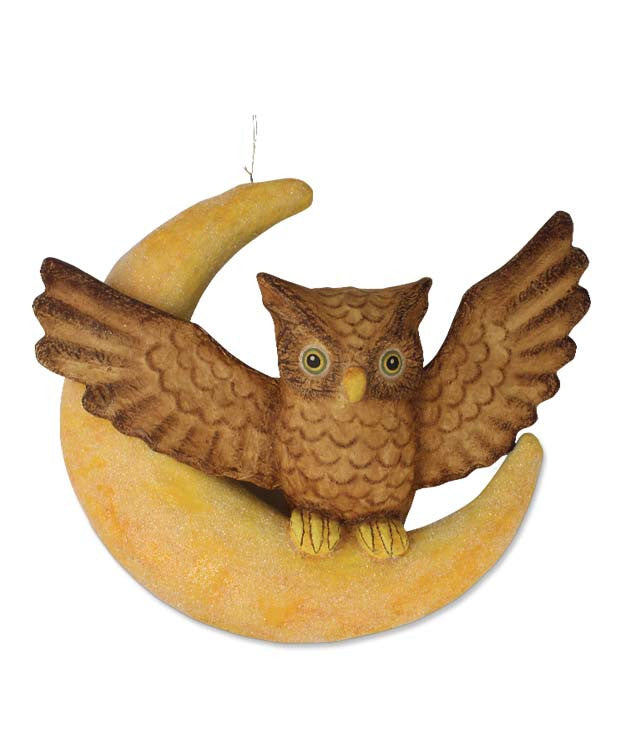 Hanging Owl On The Moon