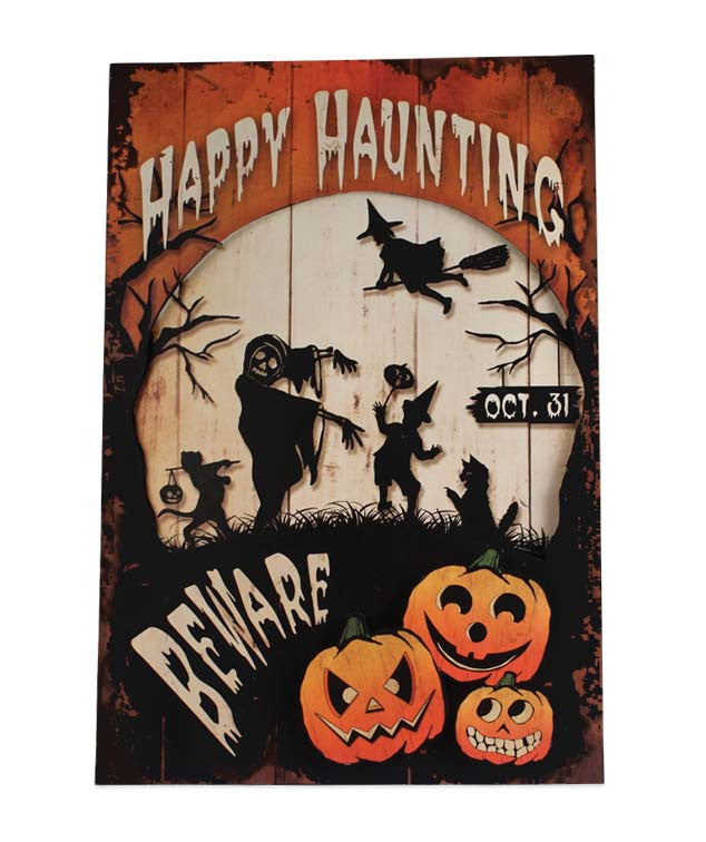 Happy Halloween Tin Sign - Bethany Lowe