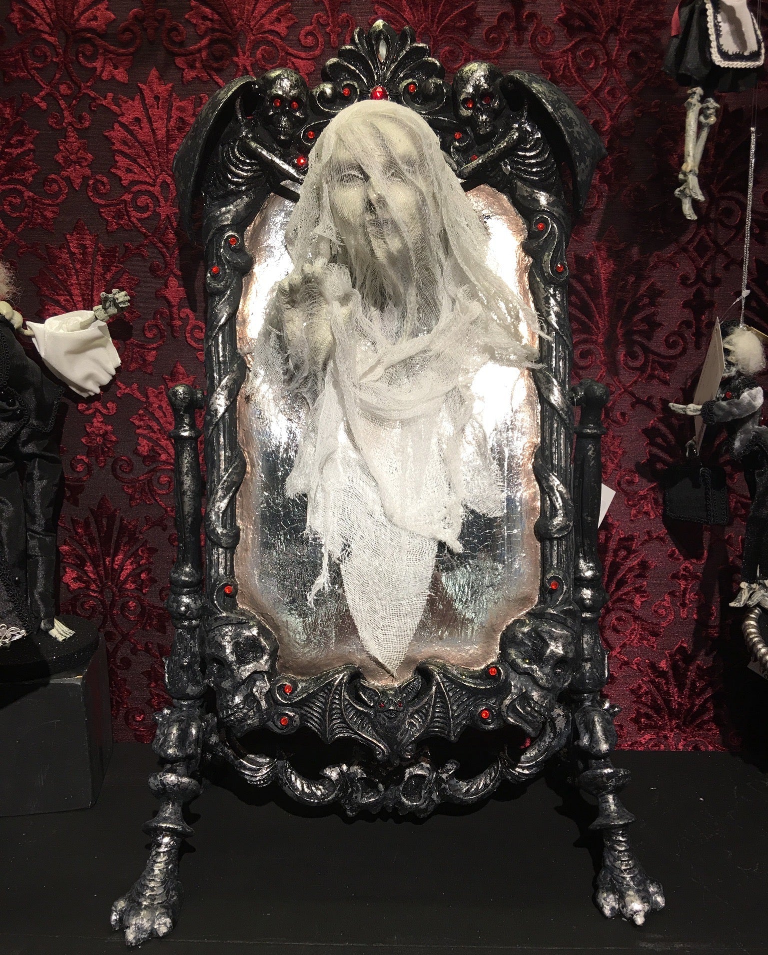 Katherine's Collection Haunted Mirror with Ghost