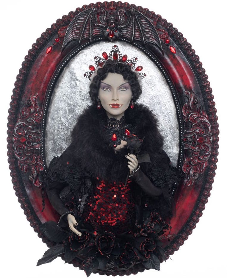 Katherine's Collection Vampiress Portrait