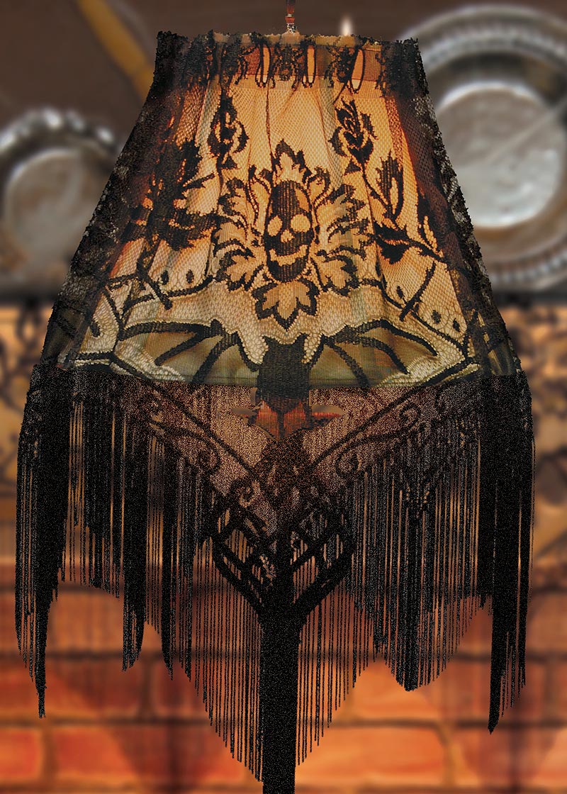 Skull & Roses Fringe