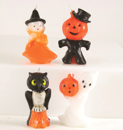 Vintage Inspired Halloween Candles